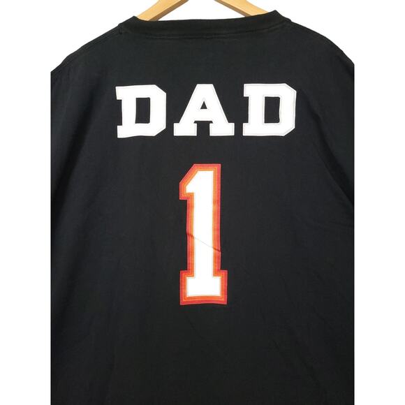 Tampa Bay Buccaneers NFL Men’s #1 Dad T-Shirt Sz 3XL Black Football Tee Gift - Picture 10 of 12